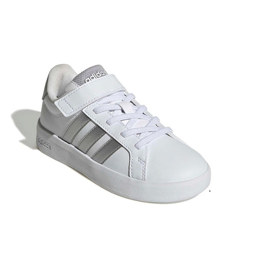 Scarpe Unisex Bambino- ADIDAS Art. GRANDCOURT3 JP9368 WHITE SILVER Sneakers