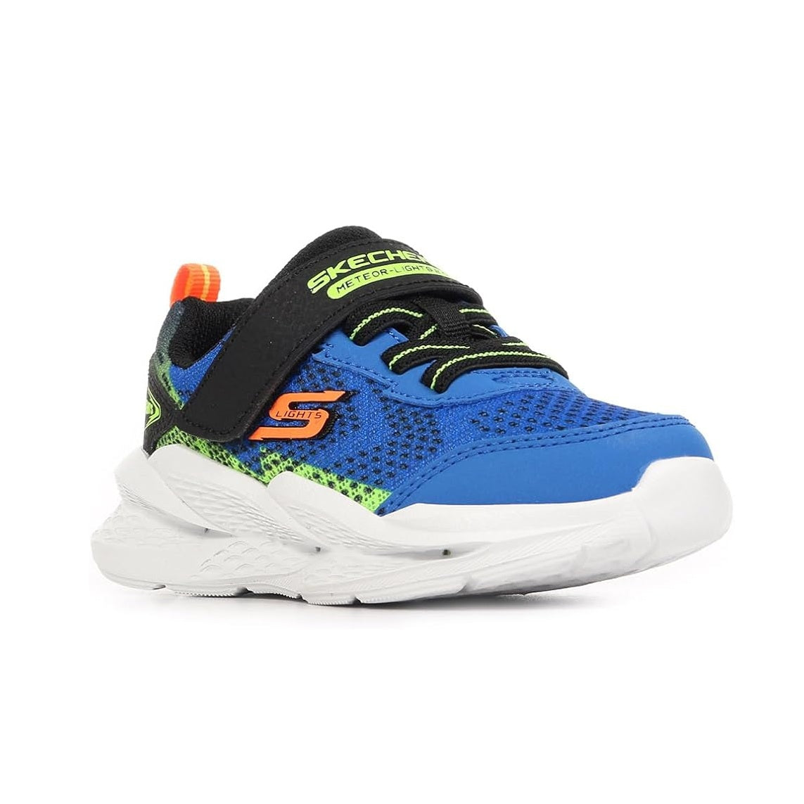 Scarpe da Bambino - SKECHERS Art. 401490NBLBK BLUE BLACK Sneakers LUCI