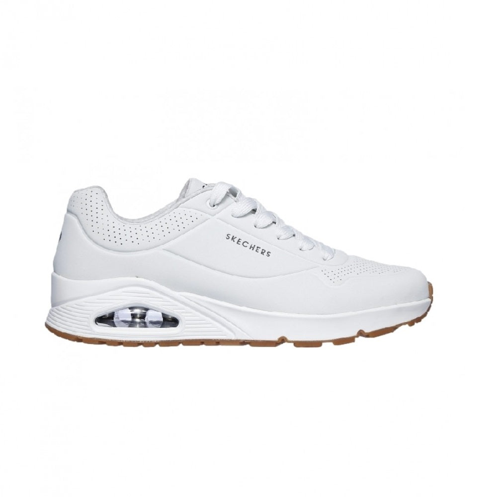 Scarpe da Uomo - SKECHERS Art. 52458WHT BIANCO Sneakers MEMORY FOAM