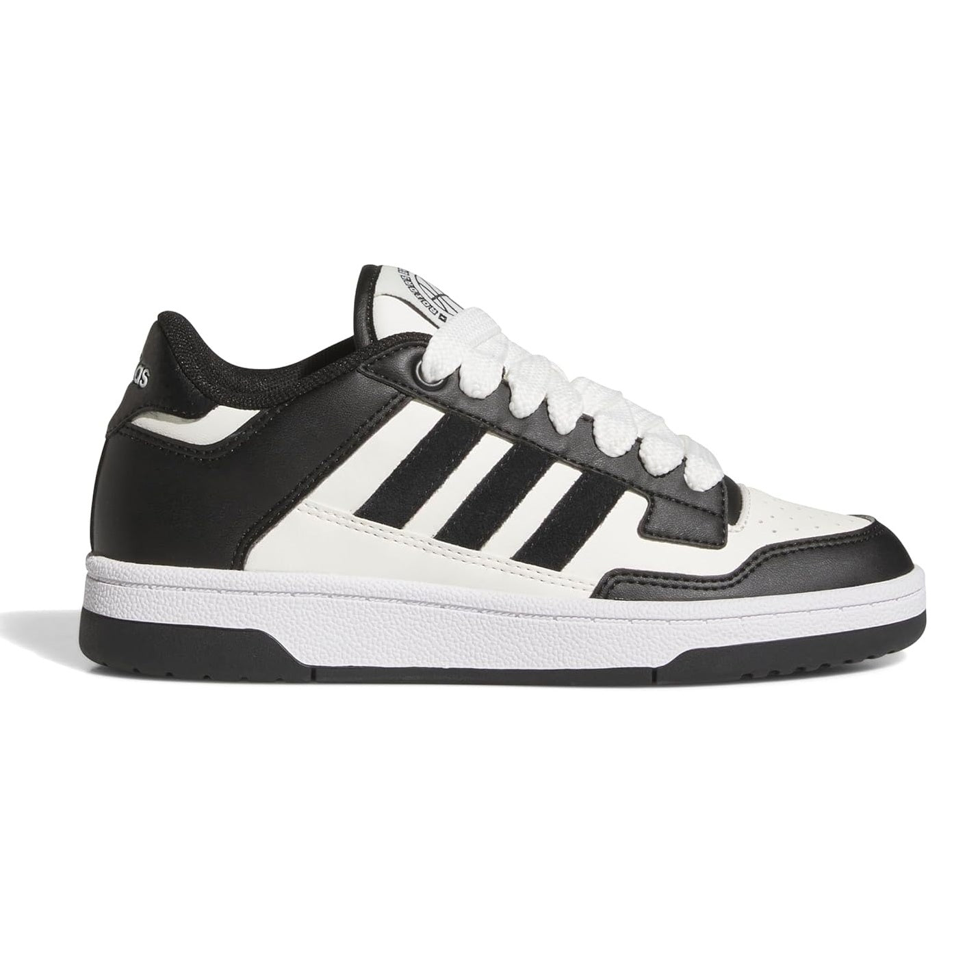 Scarpe Unisex Adulto- ADIDAS Art. RAPIDCOURTLOW JR0166 BLACK WHITE Sneakers