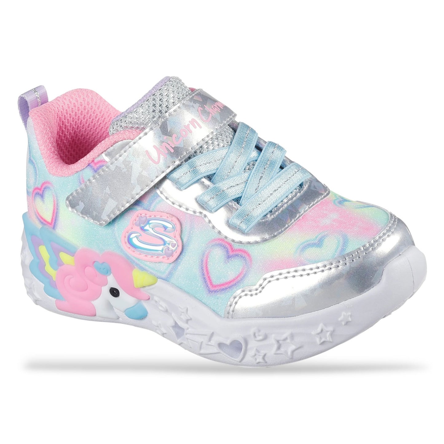 Scarpe da Bambina - SKECHERS Art. 303064NSMLT SILVER MULTI Sneakers