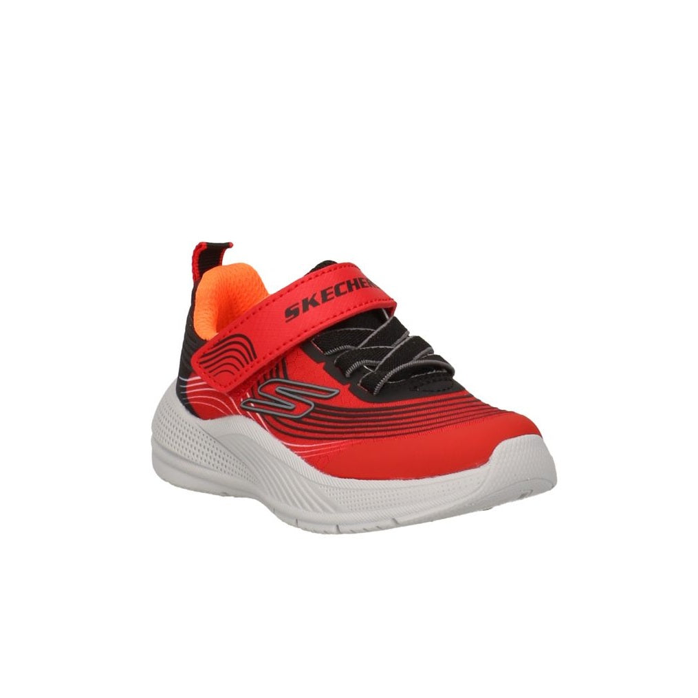 Scarpe da Bambino - SKECHERS Art. 403926NRDBK Colore RED BLACK Sneakers