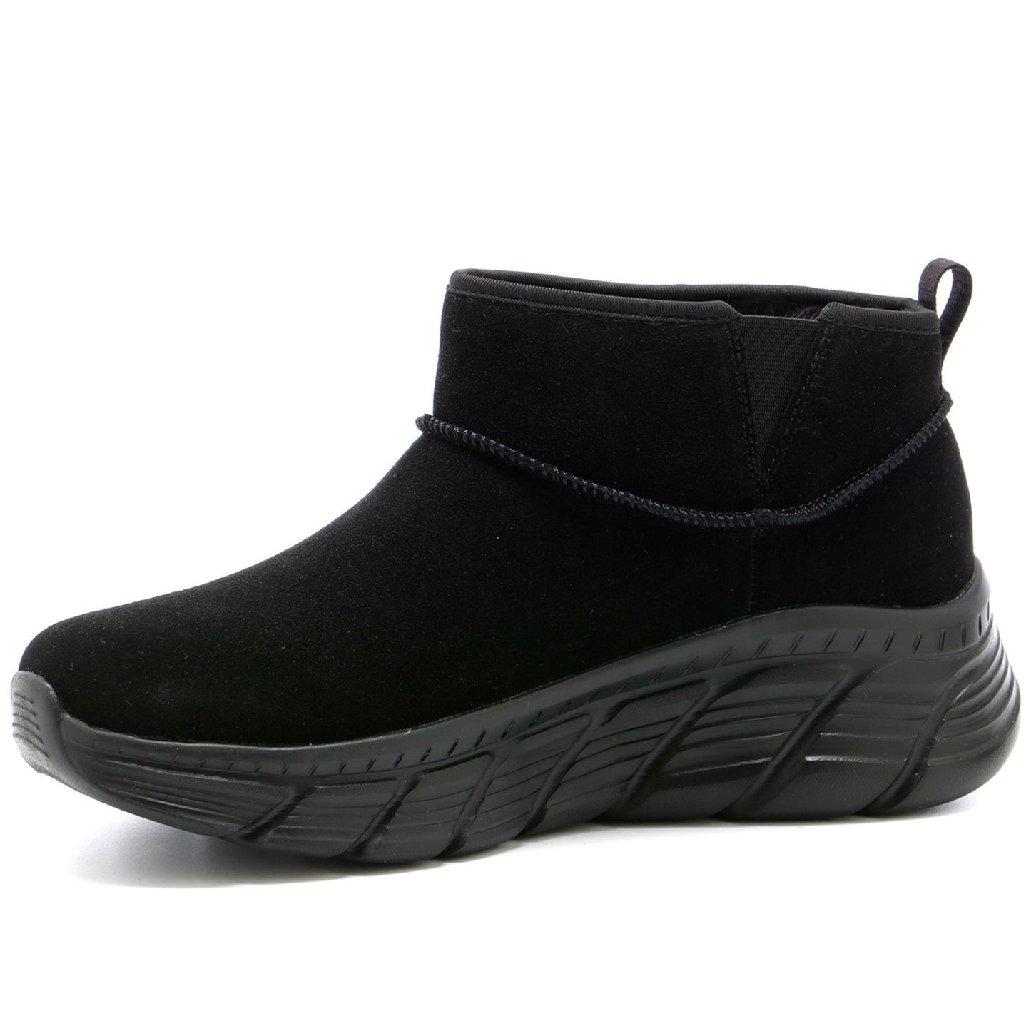 Scarpe da Donna - SKECHERS Art. 117390BBK BLACK Scamosciato Stivaletti