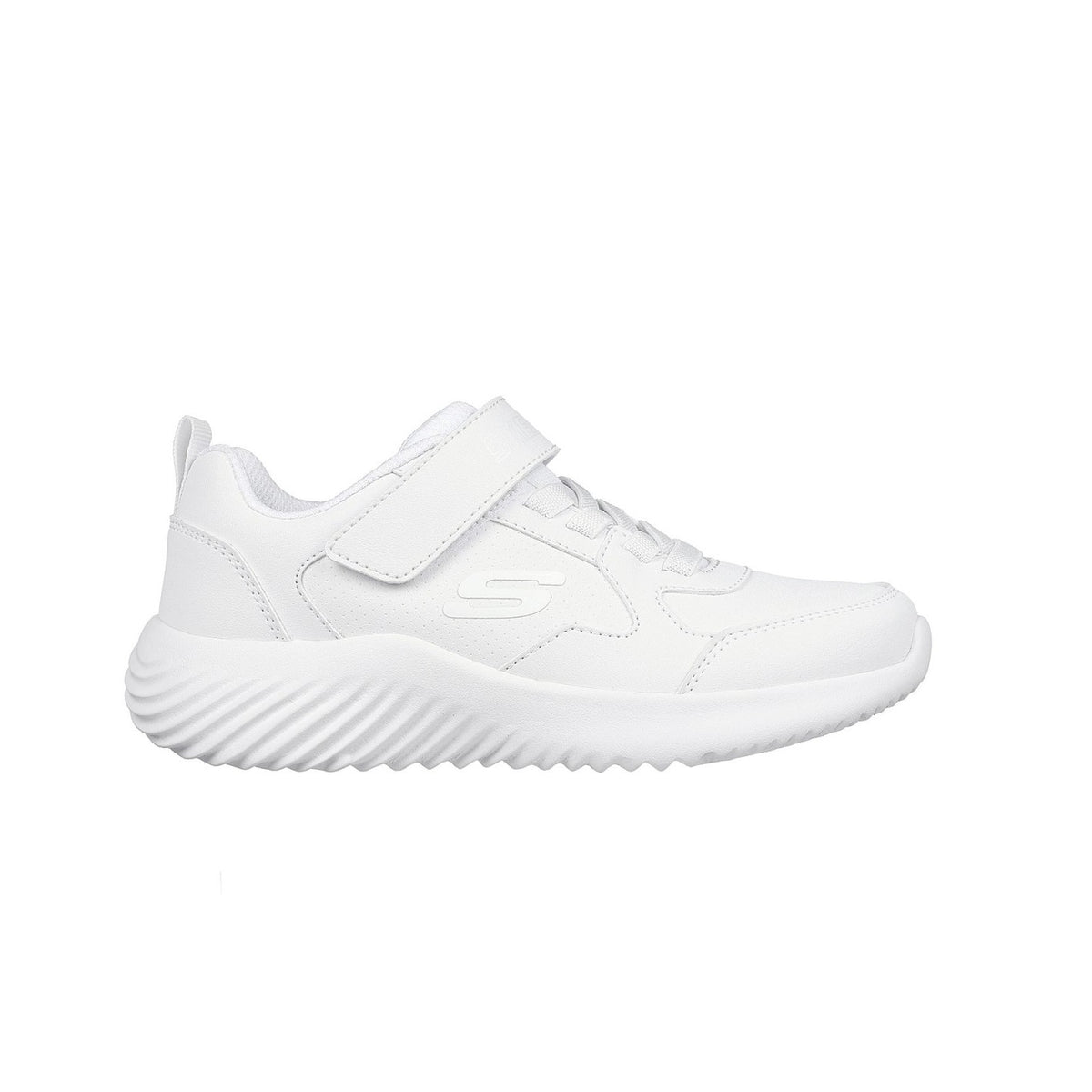 Scarpe Unisex Bambino- SKECHERS Art. 405626LWHT WHITE Sneakers