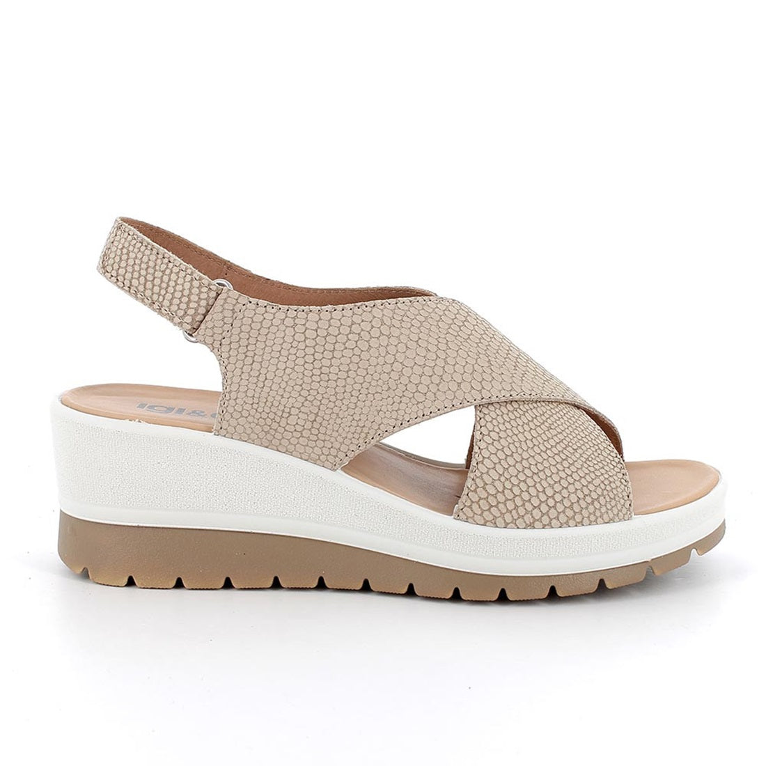 Scarpe da Donna - IGI&CO Art. 5667333 TAUPE Sandali incrocio avanti  casual