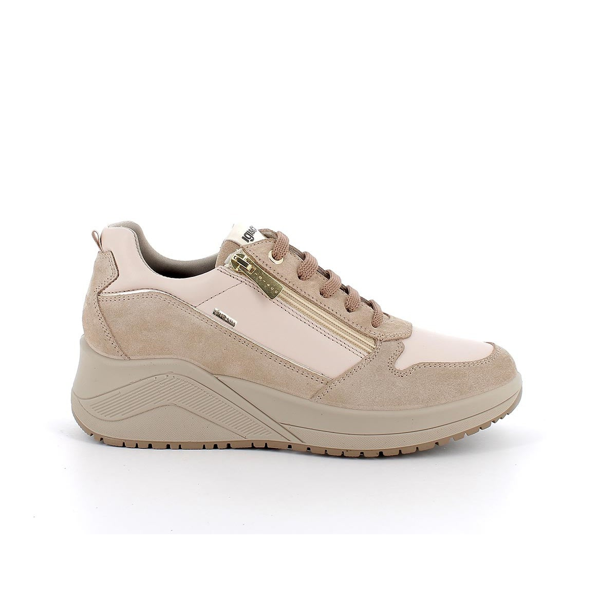 Scarpe da Donna - IGI&CO Art. 8654422 BISCOTTO/NATURALE Scamosciato Sneakers