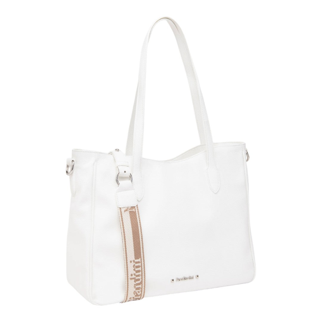 Borsa da Donna - NERO GIARDINI Art. E543960D 707 BIANCO