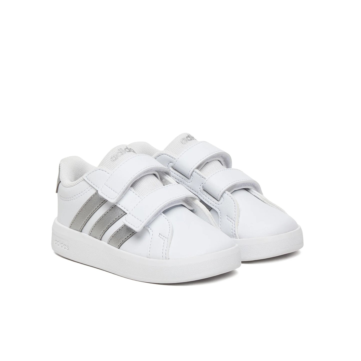 Scarpe da Bambina - ADIDAS Art. GRAND COURT JP9373 WHITE SILVER MET Sneakers