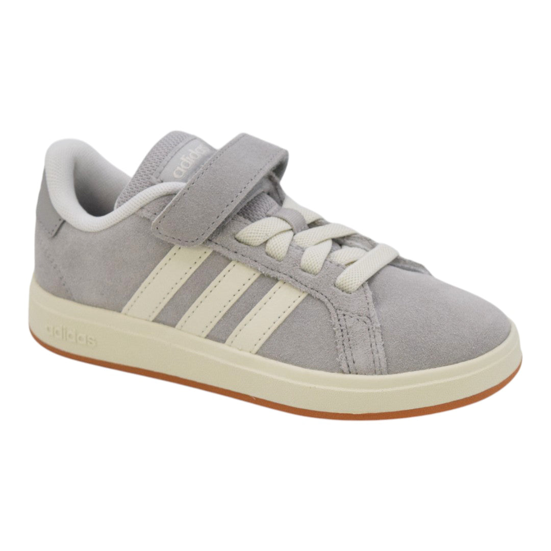 Scarpe Unisex Bambino- ADIDAS Art. GRAND COURT  JP5897 GREY Scamosciato Sneakers