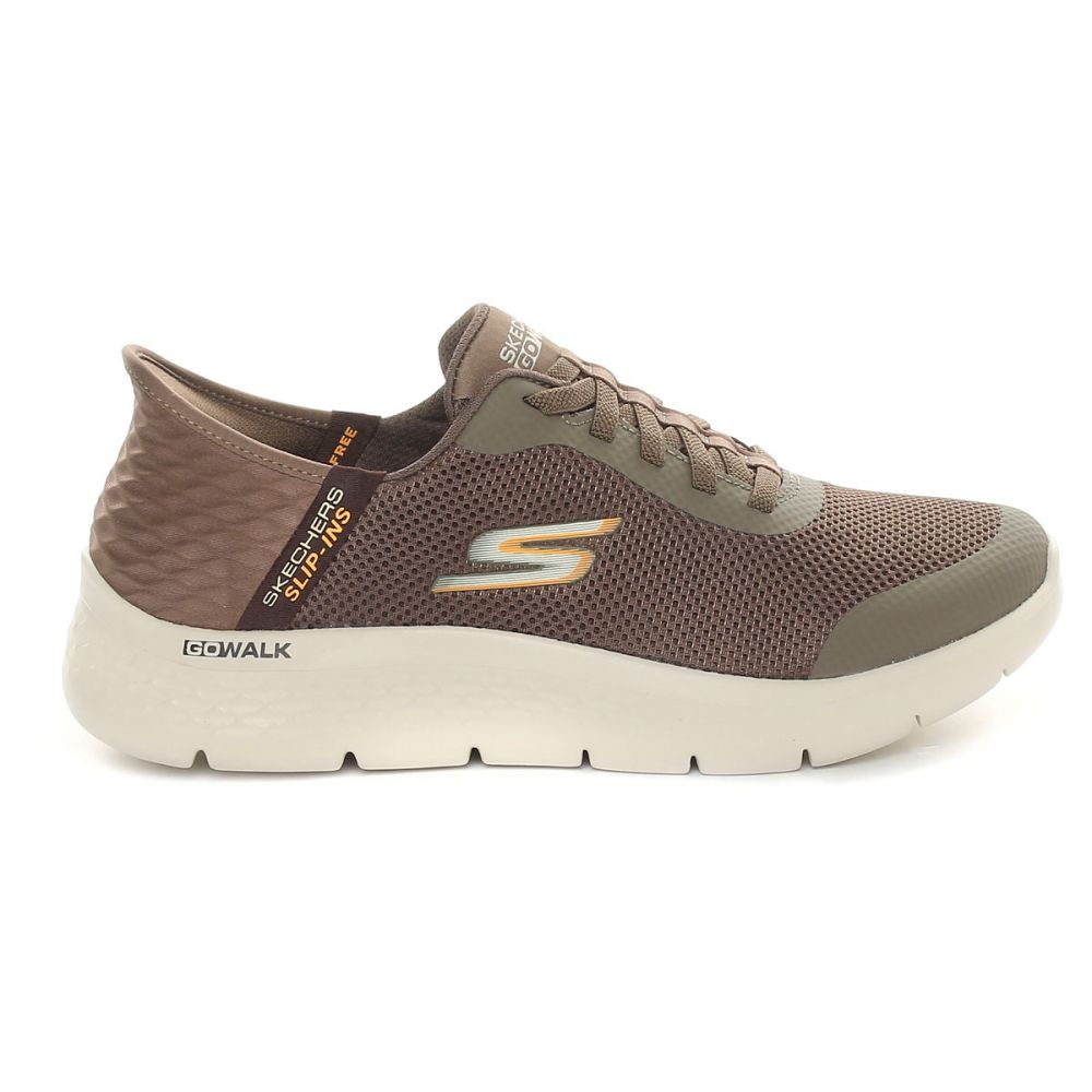 Scarpe da Uomo - SKECHERS Art.216324BRN BROWN Sneakers SLIP INS