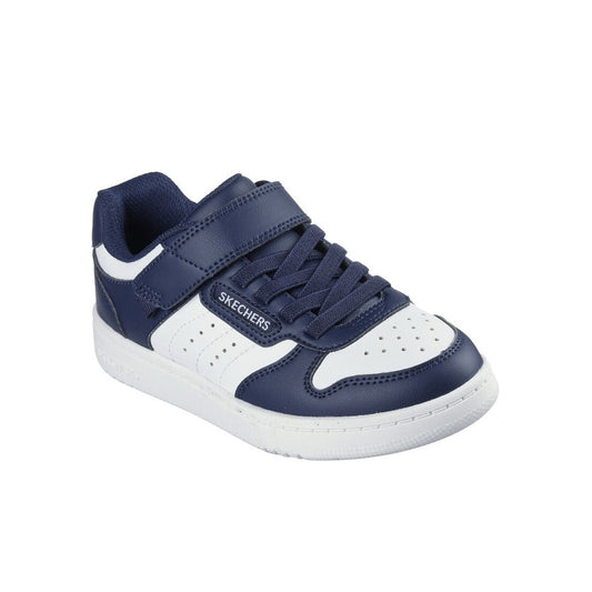 Scarpe Unisex Bambino- SKECHERS Art. 405638LNVW Colore NAVY WHITE Sneakers