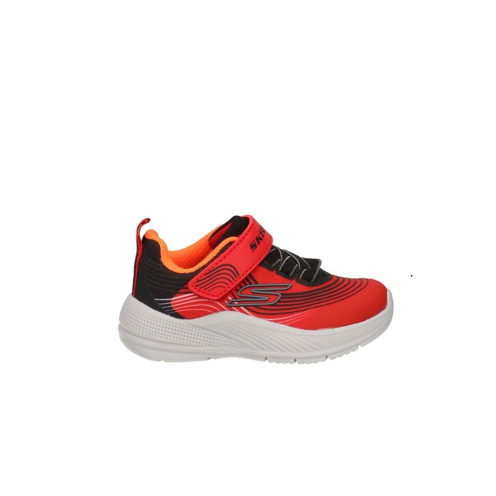 Scarpe da Bambino - SKECHERS Art. 403926NRDBK Colore RED BLACK Sneakers
