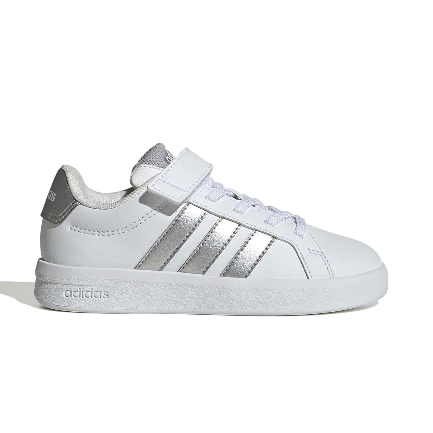 Scarpe Unisex Bambino- ADIDAS Art. GRANDCOURT3 JP9368 WHITE SILVER Sneakers
