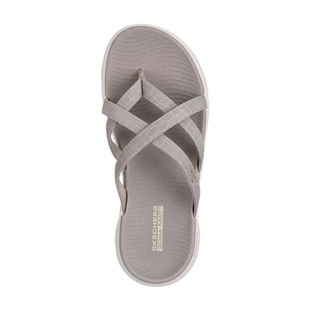 Scarpe da Donna - SKECHERS Art. 141461TPE TAUPE Sandali