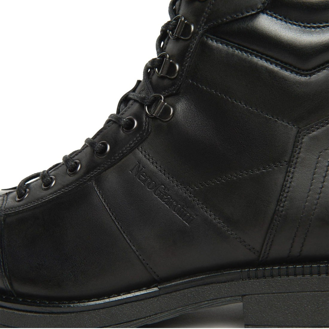 Scarpe da Uomo - NEROGIARDINI Art. I501010U 100 NERO Stivaletti