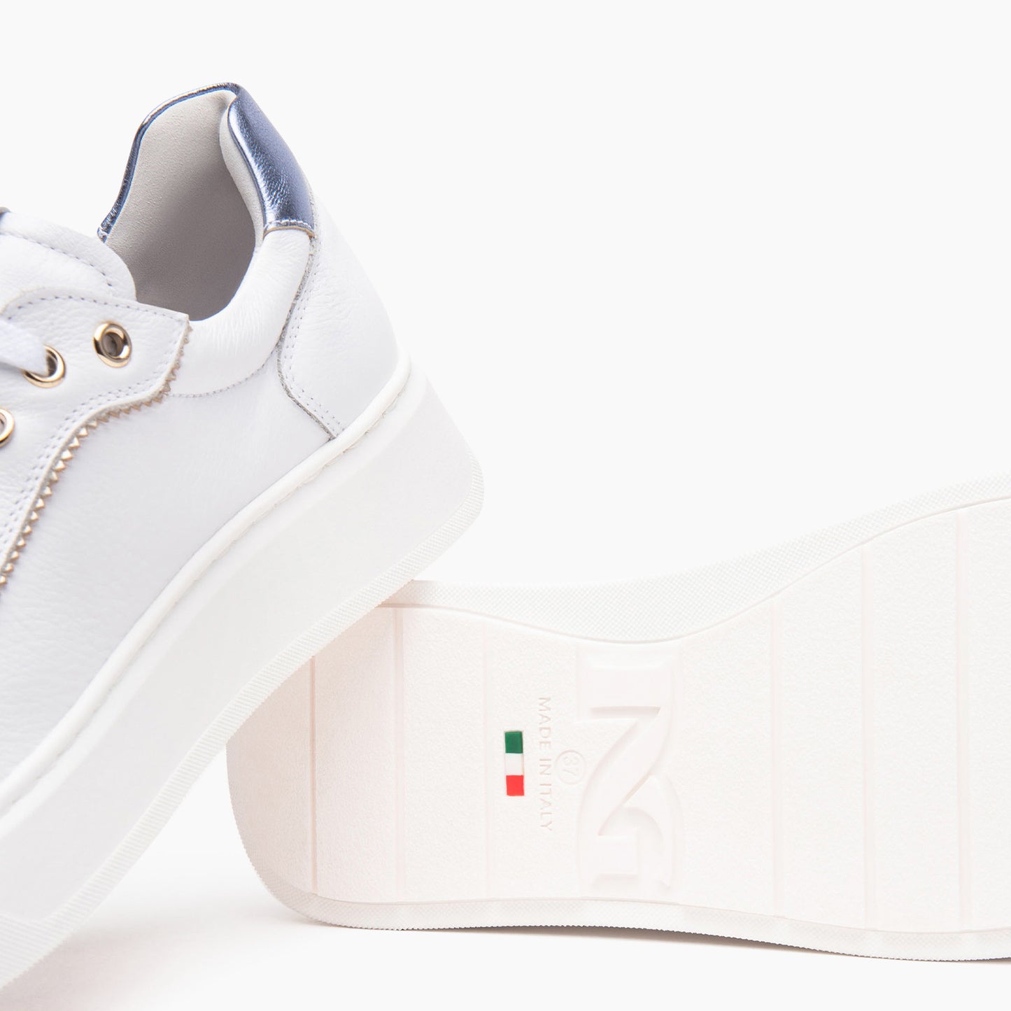 Scarpe da Donna - NERO GIARDINI Art. E513060D 707 BIANCO CELESTE Sneakers