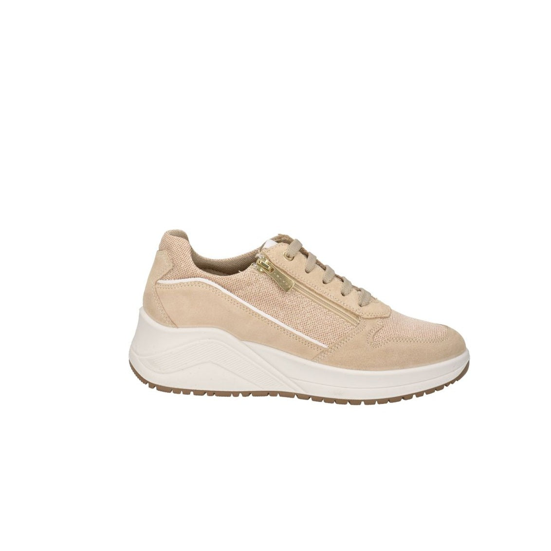 Scarpe da Donna - IGI&CO Art. 1141622 AVORIO BEIGE Scamosciato Sneakers