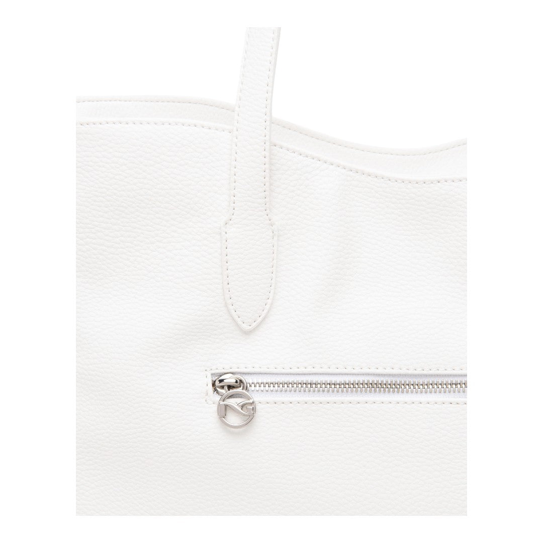 Borsa da Donna - NERO GIARDINI Art. E543960D 707 BIANCO