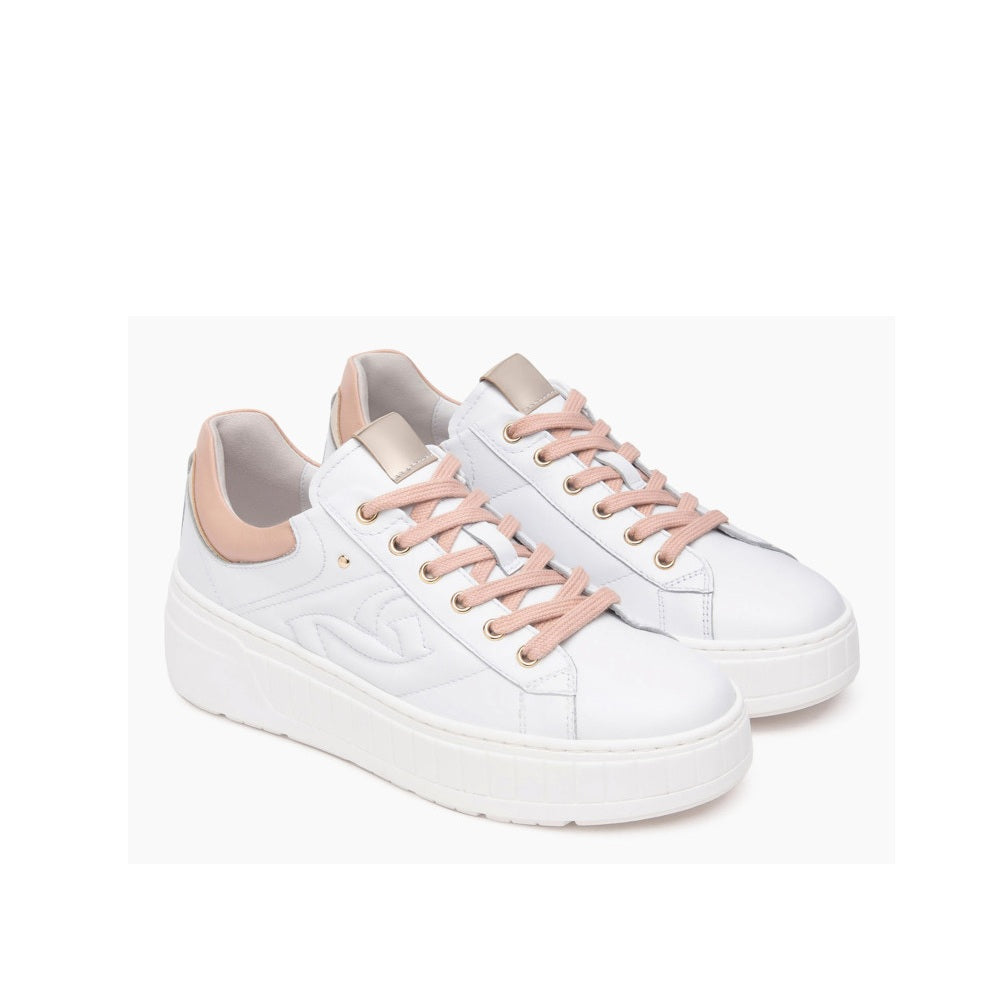 Scarpe da Donna - NERO GIARDINI Art. E513090D 707 BIANCO PLATINO Sneakers