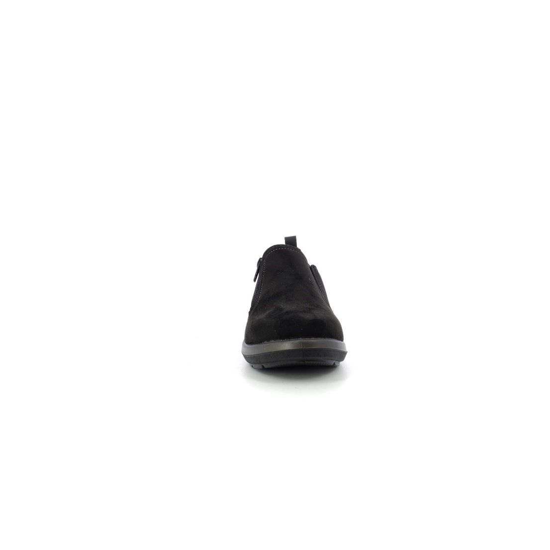 Scarpe da Donna - INBLU Art. WG69 NERO Slip on con zip Linea PANTOSCARPE