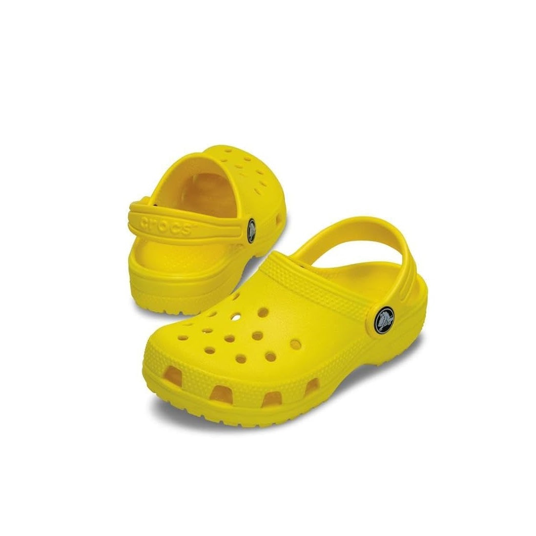 Scarpe Unisex Bambino- CROCS Art. 206990/LEMO GIALLO gomma Sandali