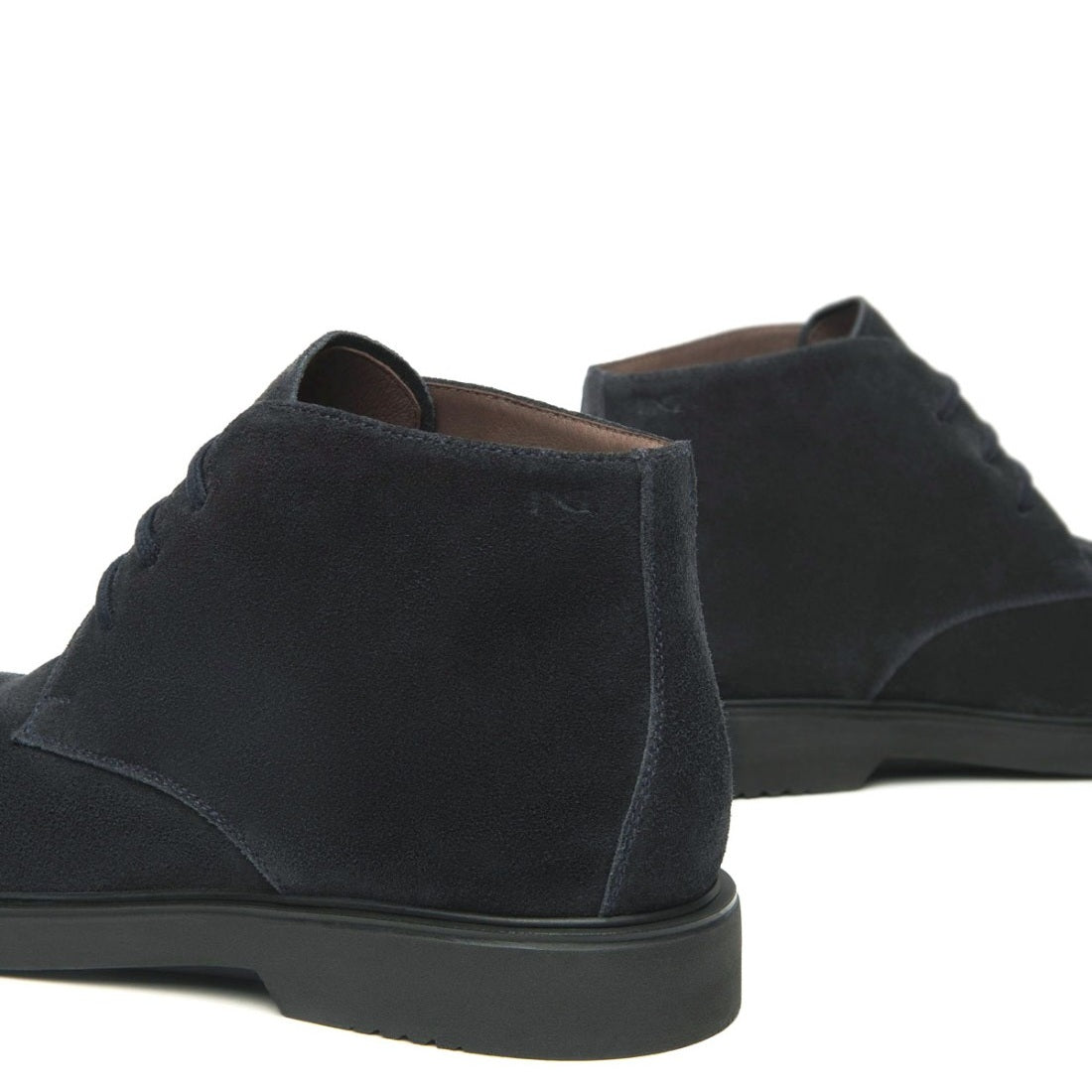 Scarpe da Uomo - NEROGIARDINI Art. I500850U 200 BLU Scamosciato Polacchino