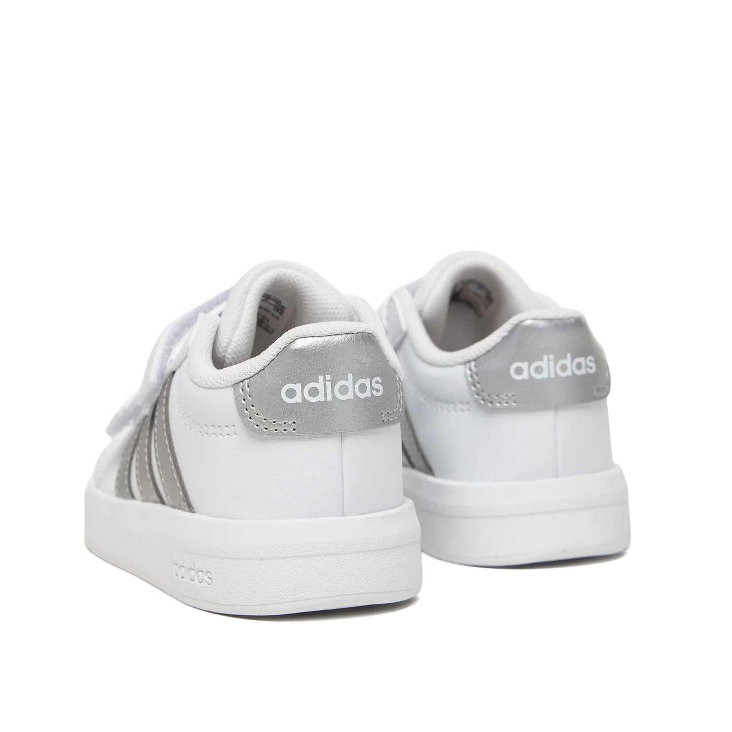 Scarpe da Bambina - ADIDAS Art. GRAND COURT JP9373 WHITE SILVER MET Sneakers