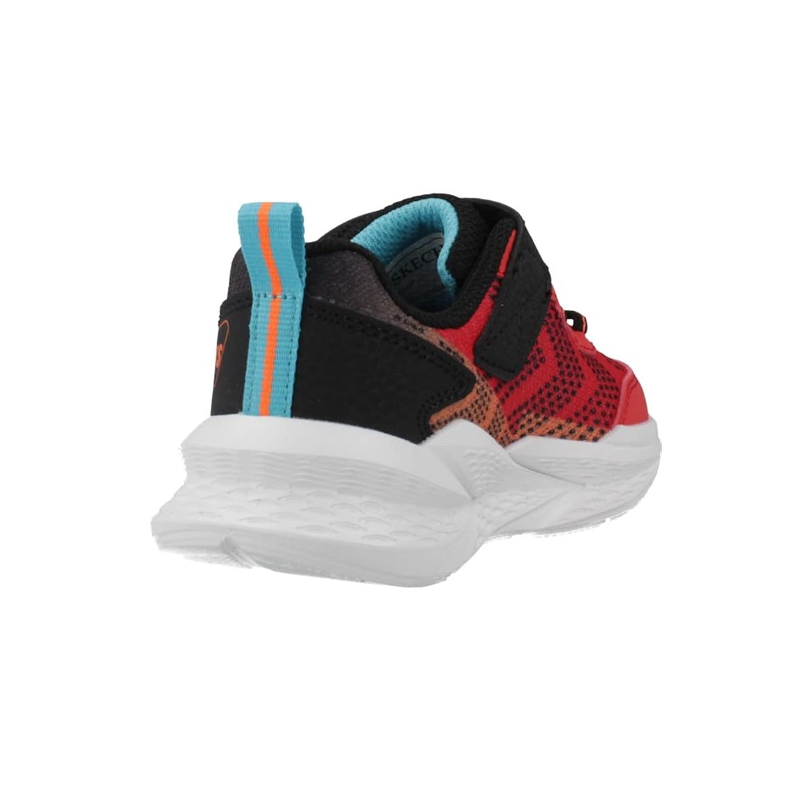 Scarpe da Bambino - SKECHERS Art. 401490NRDBK RED BLACK Sneakers LUCI