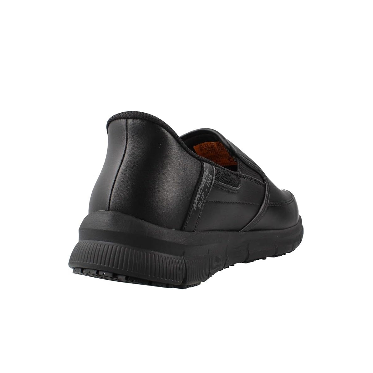 Scarpe da Uomo - SKECHERS Art. 200304ECBLK BLACK Sneakers DA LAVORO SLIP INS