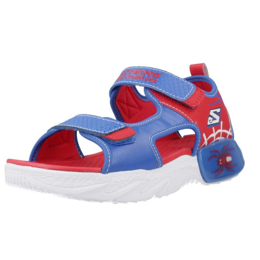 Scarpe da Bambino - SKECHERS Art. 402121LBLRD BLUE RED Sandali