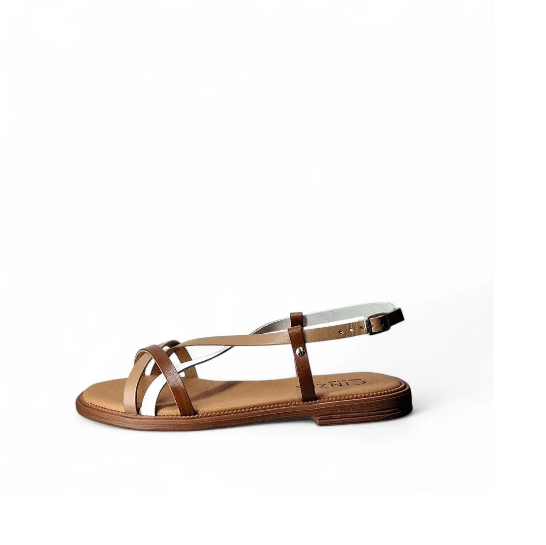 Scarpe da Donna - CINZIA SOFT Art. LF152 001 BIANCO BONE CUOIO Sandali