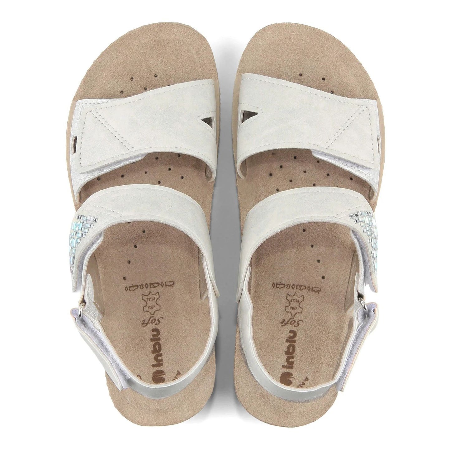 Scarpe da Donna - INBLU Art. FC66 BIANCO Sandali