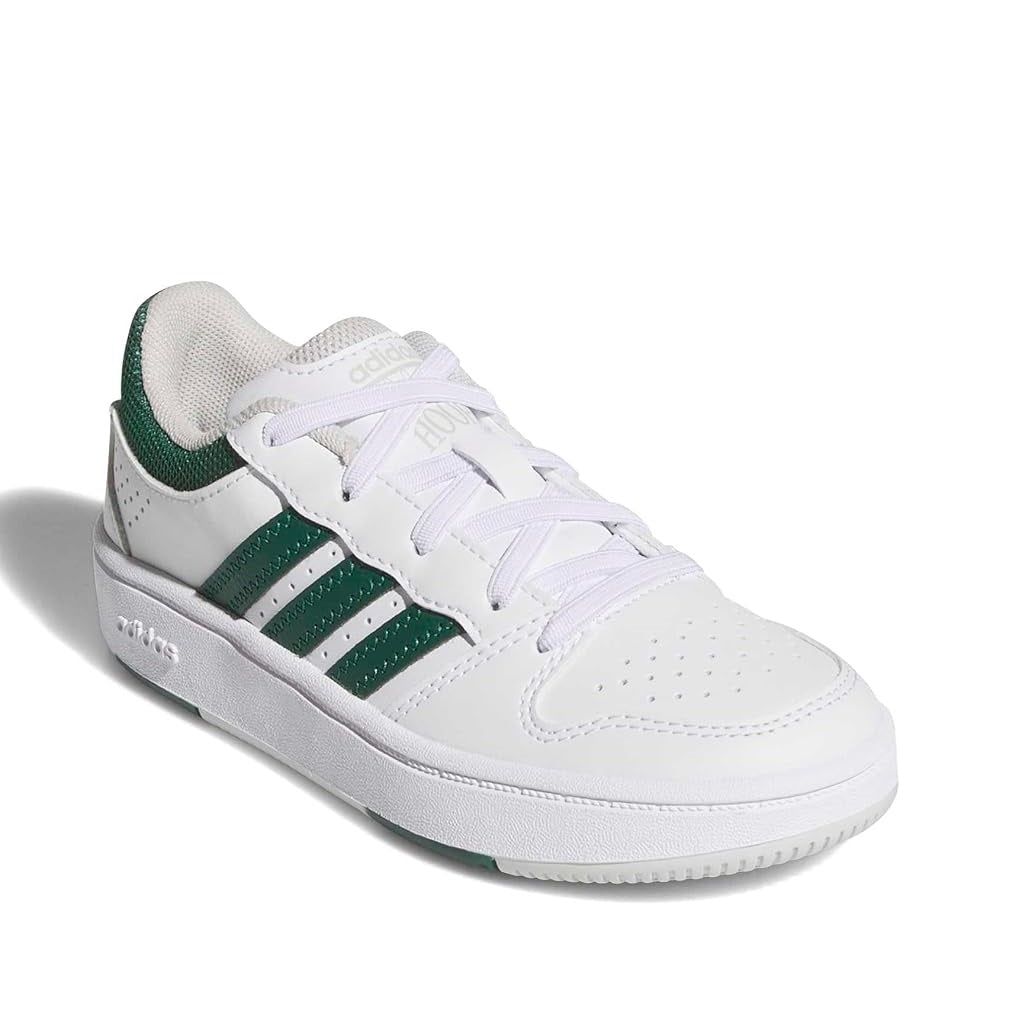 Scarpe Unisex Bambino- ADIDAS Art. HOOPS KI6394 WHITE Sneakers