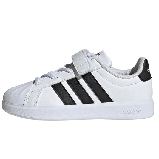 Scarpe Unisex Bambino- ADIDAS Art. STREETTALK EL C JQ6144 WHITE BLACK Sneakers
