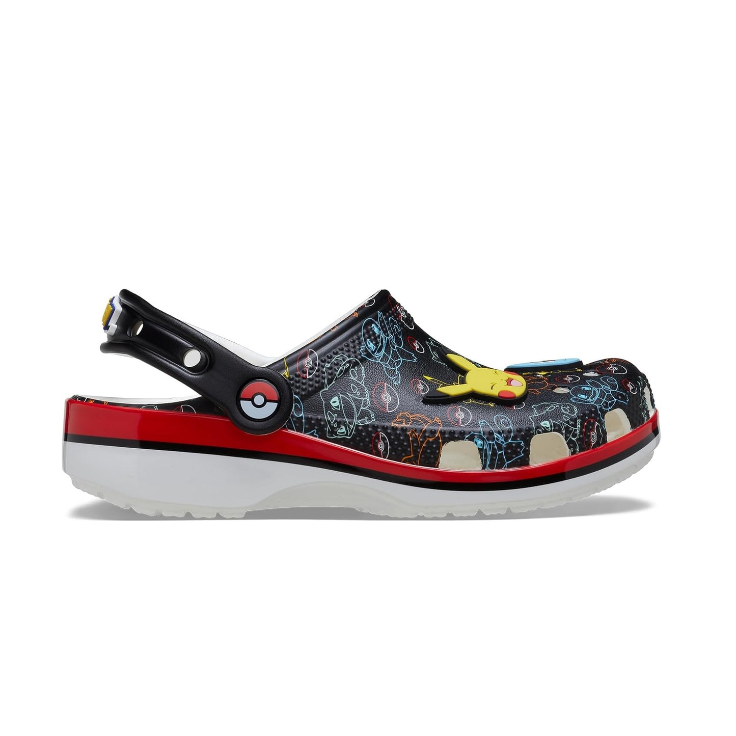 Scarpe da Bambino - CROCS Art. 211344MLT MULTI BLU POKEMON gomma Sandali