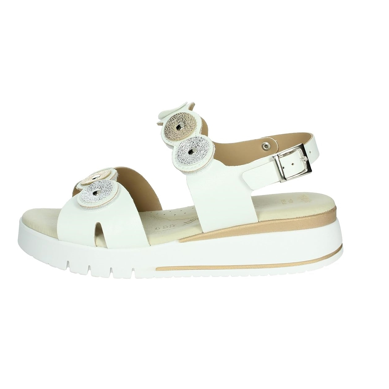 Scarpe da Donna - CINZIA SOFT Art. LF023080 001 BIANCO ARG PLA Sandali