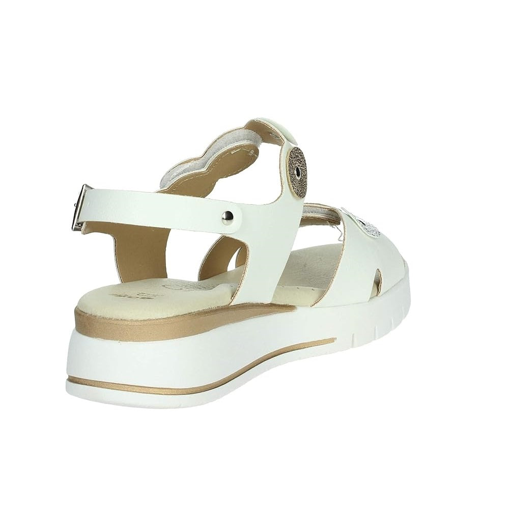 Scarpe da Donna - CINZIA SOFT Art. LF023080 001 BIANCO ARG PLA Sandali