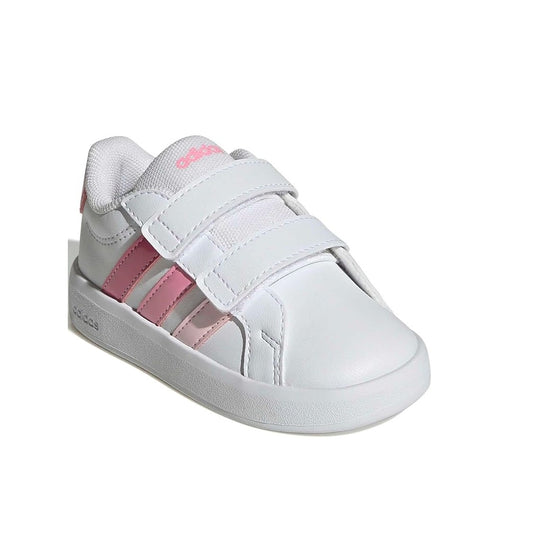 Scarpe da Bambina - ADIDAS Art. GRAN COURT KJ4372 WHITE PINK Sneakers