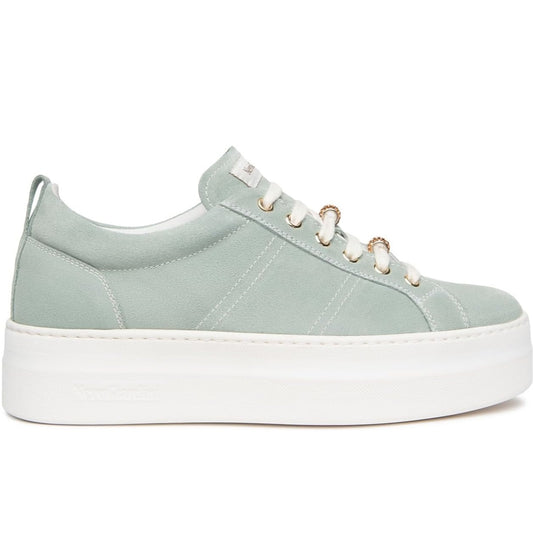 Scarpe da Donna - NERO GIARDINI Art. E615310D 514 ASPARAGO Scamosciato Sneakers