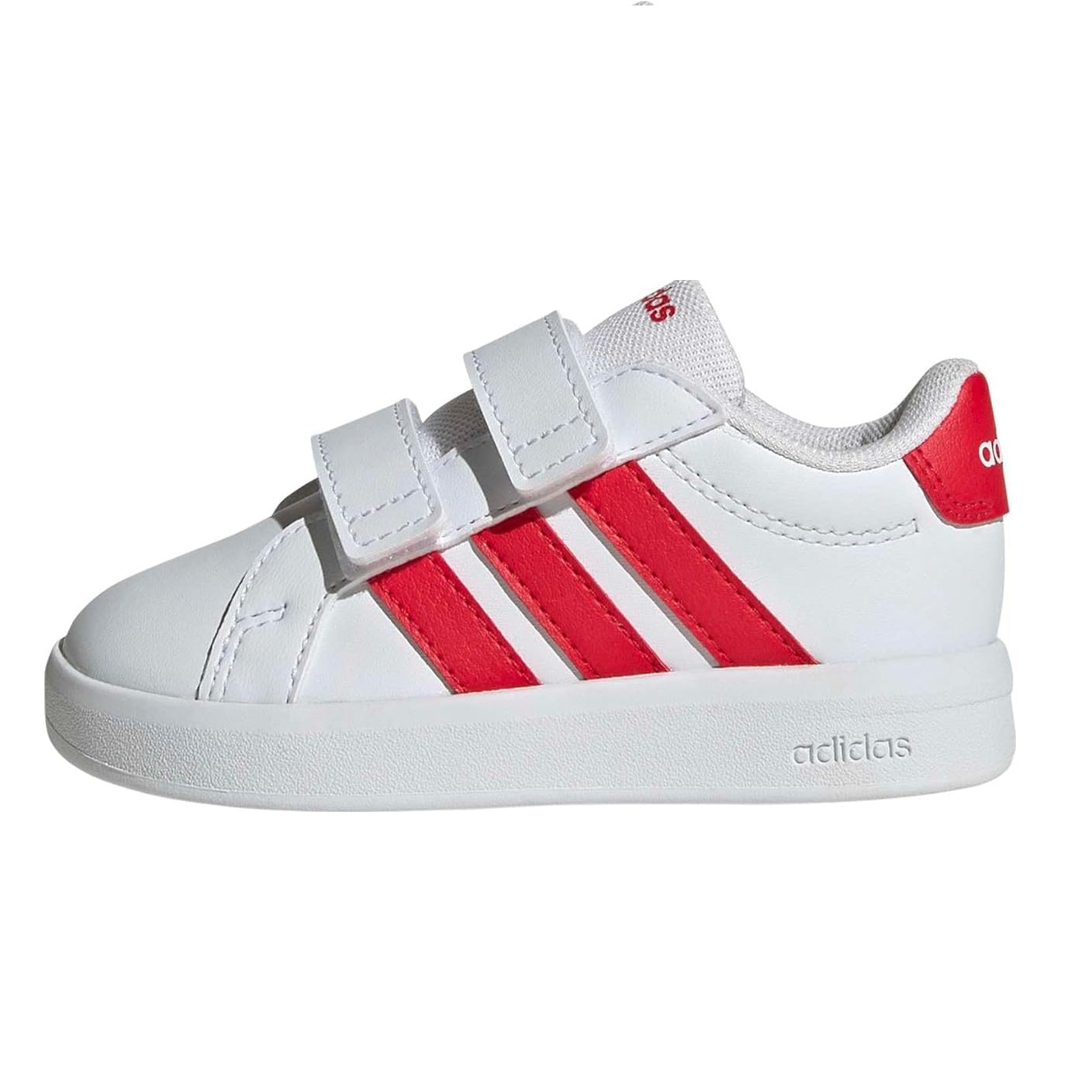 Scarpe Unisex Bambino- ADIDAS Art. GRAND COURT JP9378 WHITE RUBY Sneakers