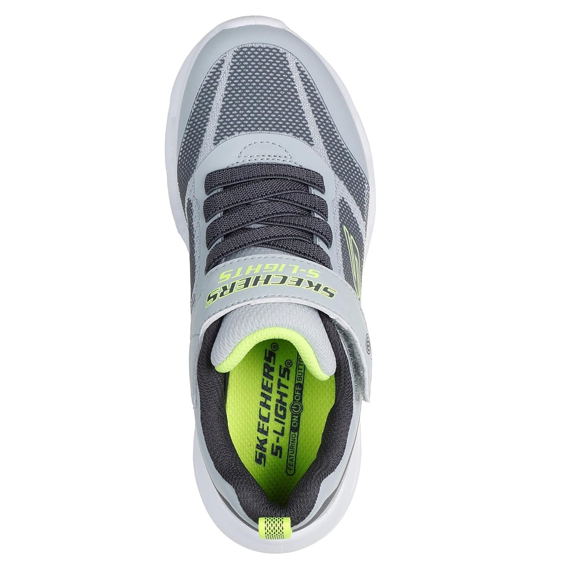 Scarpe da Bambino - SKECHERS Art. 400240LCGYLM GRAY LIME Sneakers LUCI
