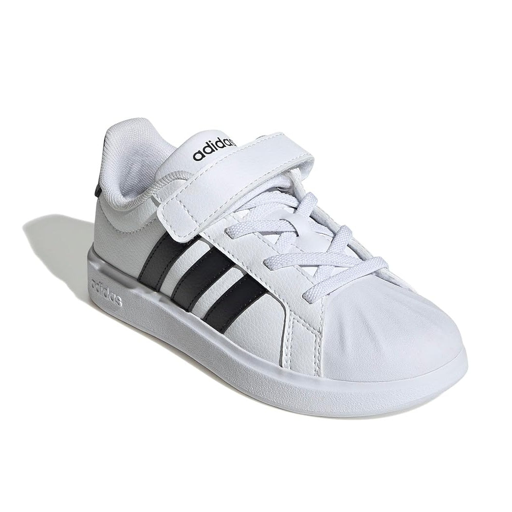 Scarpe Unisex Bambino- ADIDAS Art. STREETTALK EL C JQ6144 WHITE BLACK Sneakers