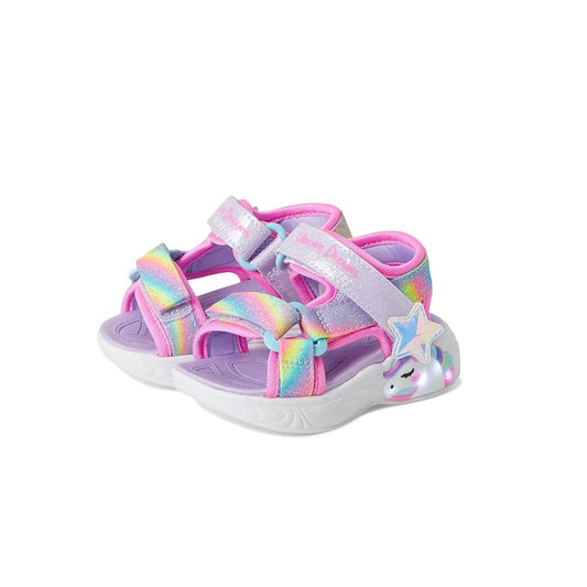 Scarpe da Bambina - SKECHERS Art. 303107NLVMT Colore LAVENDER MULTI Sandali