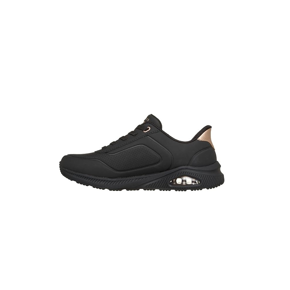 Scarpe da Donna - SKECHERS Art. 190177BBK BLACK Sneakers ARCH FIT SLIP INS