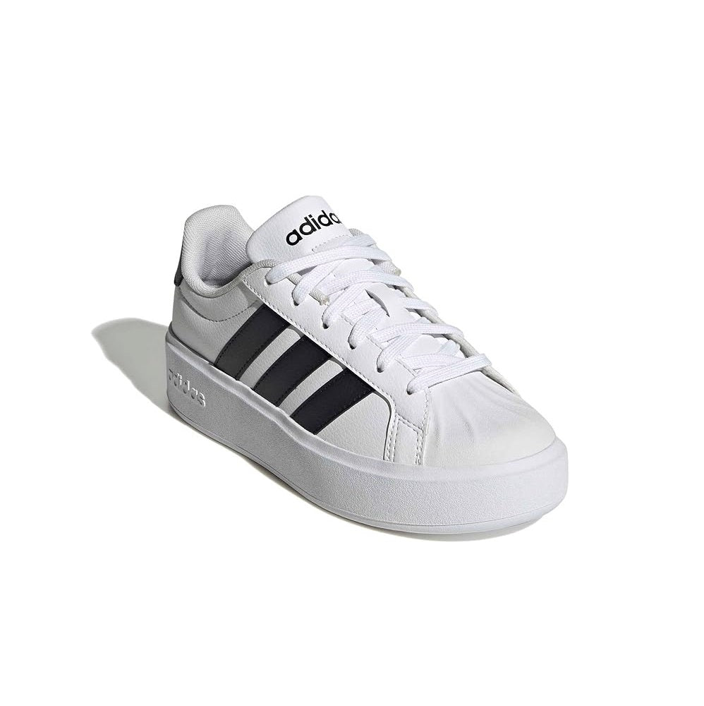 Scarpe Unisex Adulto- ADIDAS Art. STREETTALK BOLD KK2461 WHITE BLACK Sneakers
