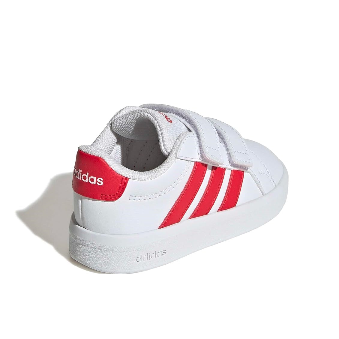 Scarpe Unisex Bambino- ADIDAS Art. GRAND COURT JP9378 WHITE RUBY Sneakers