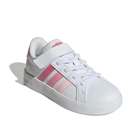 Scarpe da Bambina - ADIDAS Art. GRAN COURT KJ4370 WHITE PINK Sneakers