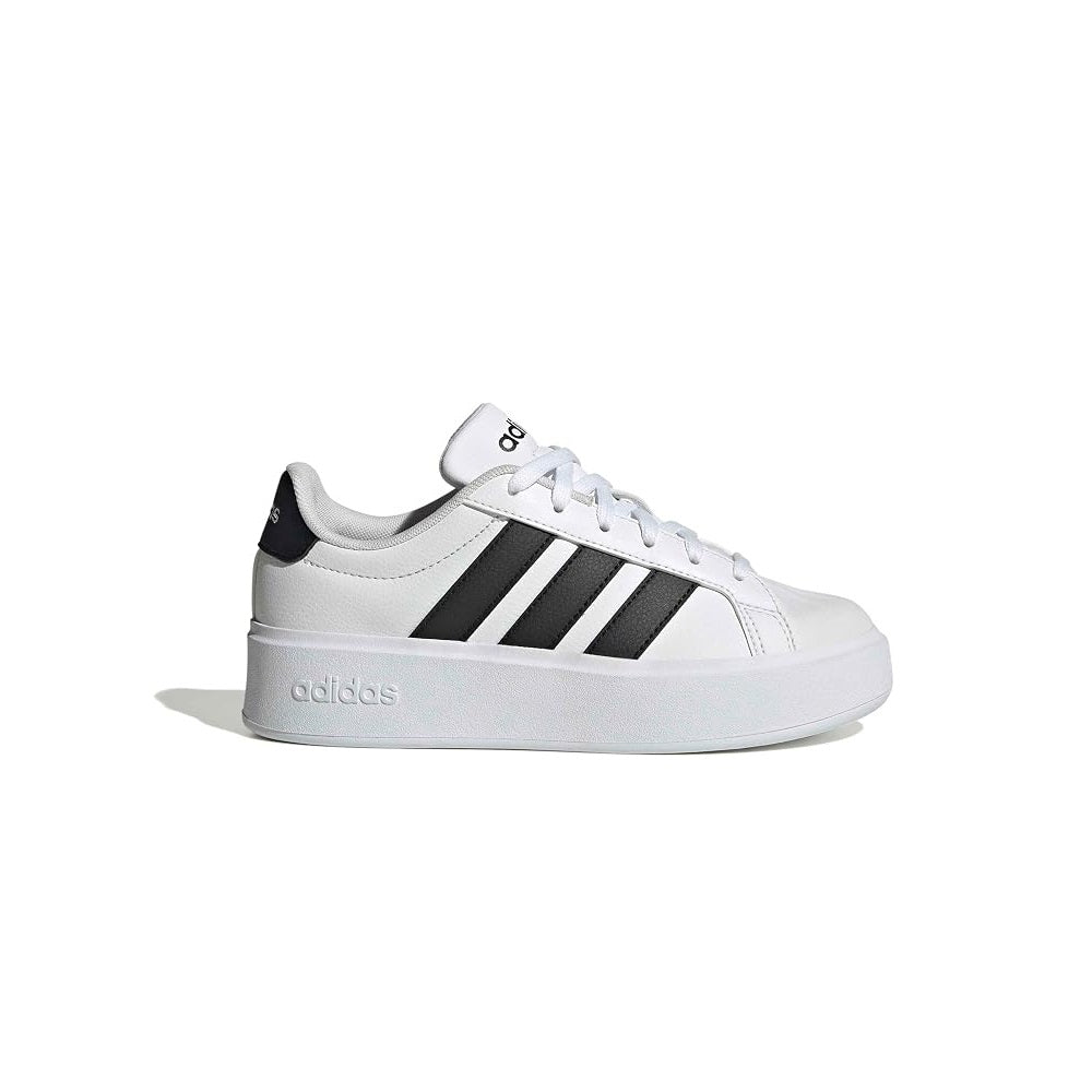 Scarpe Unisex Adulto- ADIDAS Art. STREETTALK BOLD KK2461 WHITE BLACK Sneakers