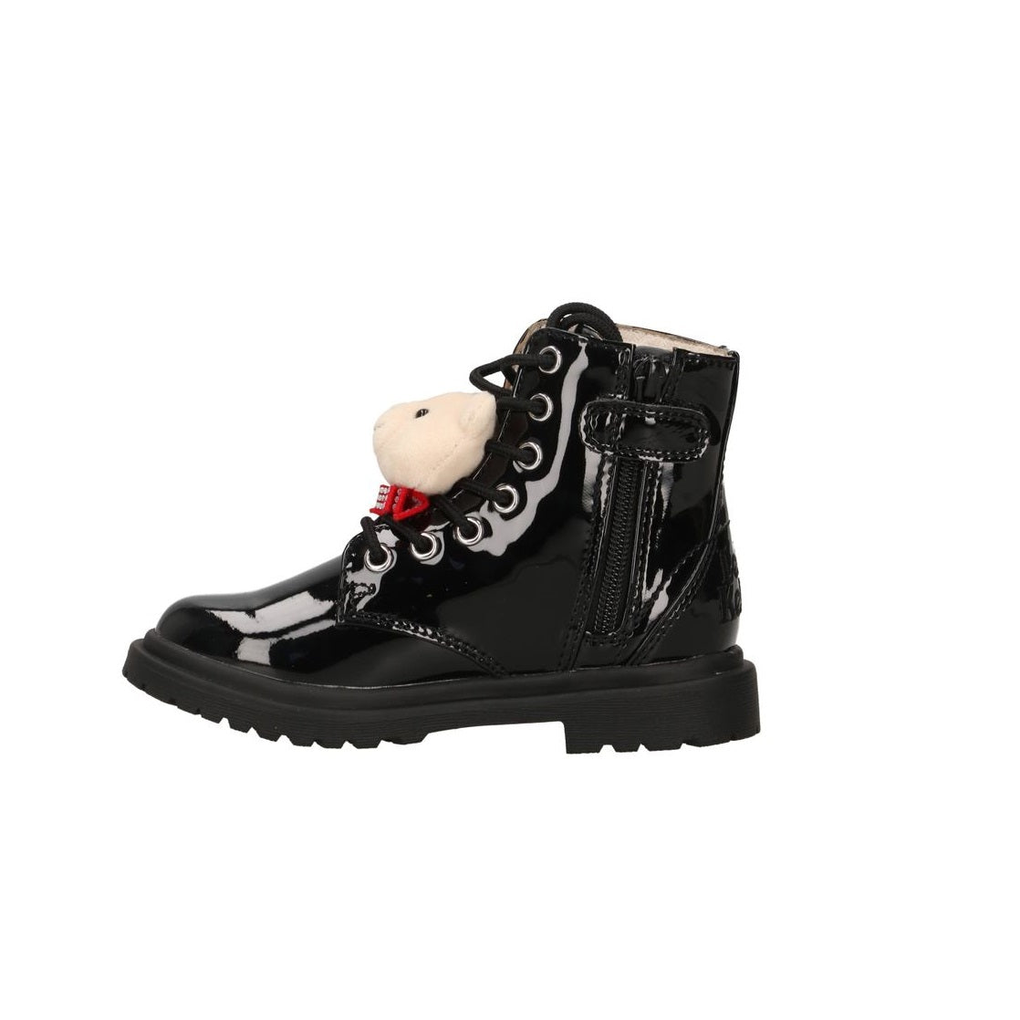 Scarpe da Bambina - LELLI KELLY Art. LKHH5664 ORSETTO NERO VERNICE Stivaletti