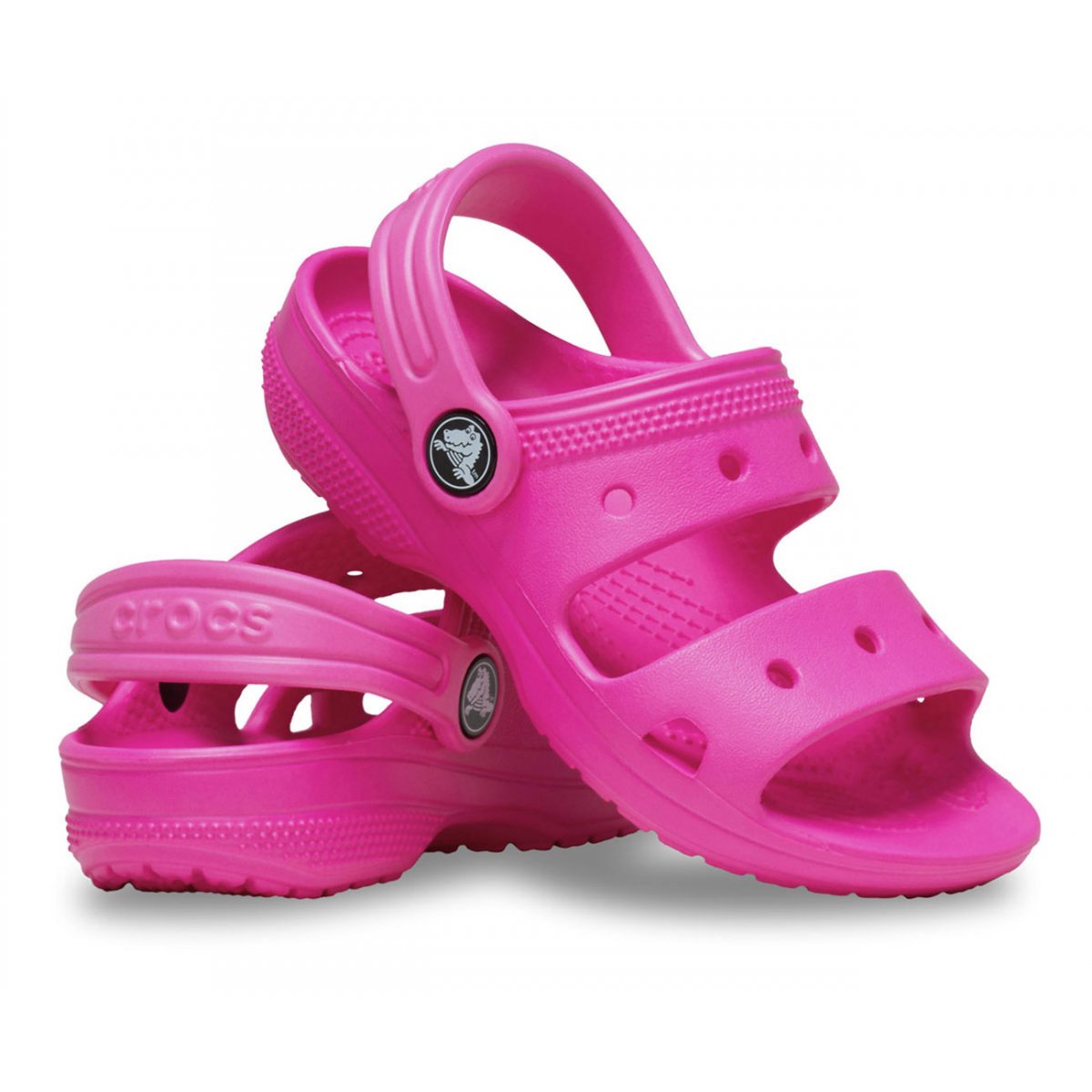 Scarpe da Bambina - CROCS Art. 207537/PKCR PINK CRUSH Sabot gomma